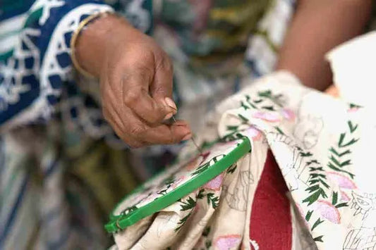 Nanur kantha saree vs Santiniketan kantha saree