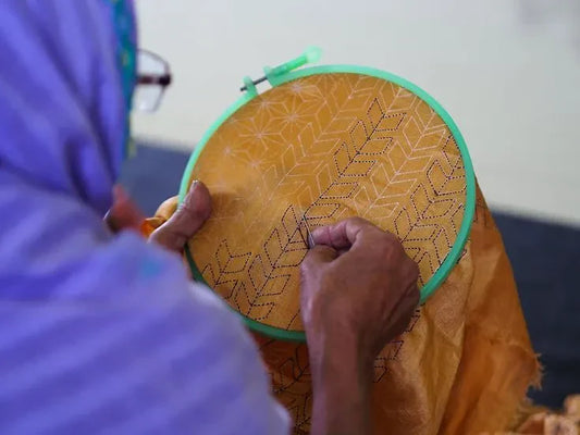 What Is Santiniketan Kantha?